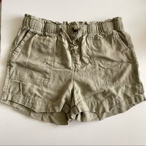 Linen Shorts Girls Kids 14/16